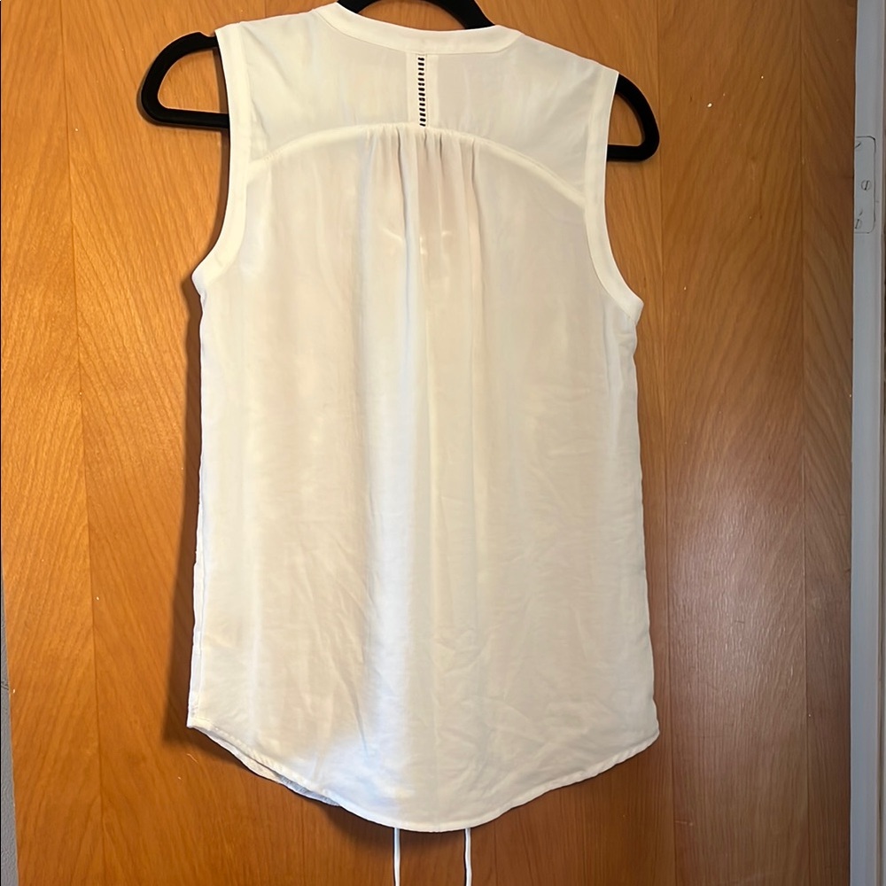 Maeve by Anthropologie Embroidered Lace-Up Tank - Picture 8 of 8